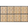 553, Mint NH Eight Blocks of Four CV $131.00 * ...