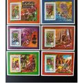 Congo 1992 Mi. 1342-1347 blocs de Luxe Jeux Oly...