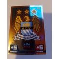 match attax 14/15 club badge manchester city no...