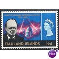 Falkland Islands 1966 SG223 1/2d New Blue CHURC...