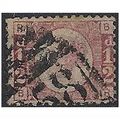1870 SG48/9 1/2d Rose Plate 1 Good+ Used Check ...