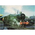 Railway Postcard GWR 5042 Winchester Castle GLO...