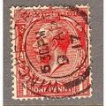 GB stamps 1912 - SG419 - KGV - 1d red - Winchester