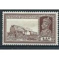 India 1937 SG255 4a Brown Mounted Mint .. ..
