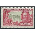 Southern Rhodesia 1935 SG31 1d Olive & Rose-Car...