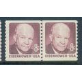 1402 8c Dwight Eisenhower Fine MNH CLP R0263