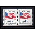 2890 32c G Old Glory Very Fine MNH CNP Left A31...