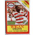 1988 programme Wigan v. Widnes