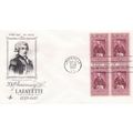 United States 1957 Lafayette FDC Louisville Can...