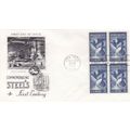 United States 1957 Steel's first century FDC Ne...
