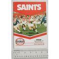1990 programme St. Helens v. Wigan 13/4