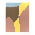 Gary Hume American Tan Painting Postcard