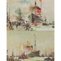 Cunard Line Ferry Landing Stage Liverpool 2x US...
