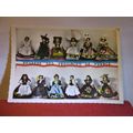 FRENCH DOLLS IN PROVINCIAL COSTUMES FRANCE unus...