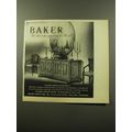 1959 Baker Furniture Ad - Baker For those who appreciate the finest
