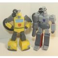Transformers Bumblebee & Megatron PVC Bag Clips