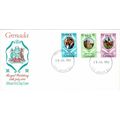 GRENADA 1981 ROYAL WEDDING STAMPS OVERPRINTED P...