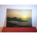 SUNSET AT ILFRACOMBE, DEVON unused postcard. by...