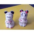 Old Vintage Walt Disney Mickey & Minnie Salt & ...