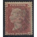 1858 SG43 1d Red Plate 86 Good/Fine Used Check ...