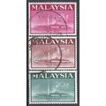 Malaysia N° 14/16 YVERT OBLITERE ( USED )