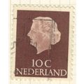 Netherlands 1953 - SG775 - 10c brown - Queen Ju...