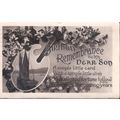 Vintage GB Postcard - Birthday Remembrance To M...