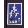 CANADA 1963 15c BLUE CANADA GEESE SG 539 FINE U...