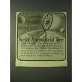 1900 Kelly-Springfield Tire Ad - round the world