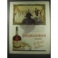 1954 Courvoisier Cognac Ad - The brandy of Napoleon