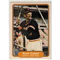 1982 Fleer baseball card 386 Enos Cabell– Giants
