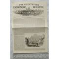 1842 engraving Market Place, Hanley, Staffordshire