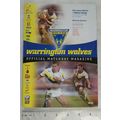 2005 programme Warrington Wolves v. Widnes Vikings