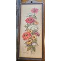 Vintage ROBERT LAESSIG Plastic Frame Lithograph...