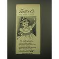 1960 Best & Co. Fashion by Liliputian Bazaar Advertisement - La moda piccolina