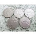 Belgium (Belgie) - a selection of 5 differently...
