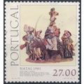 Christmas: 27e - Portugal 1981 - F H - MiNr 1551