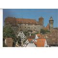Nurnberg Burg Germany Postcard unused VGC