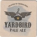 BEER MAT - GREENE KING BREWERY - YARDBIRD PALE ...