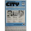 1974 programme Manchester City v. Tottenham Hot...