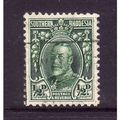 SOUTHERN RHODESIA 1931 SG 15a 1/2d GREEN FINE USED