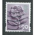 ENGLAND 90P 'TUDOR ROSE' (EN20) FINE USED (EBID...