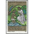 AUSTRALIA, CHRISTMAS, Baptism of Christ, gold &...