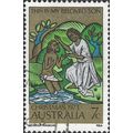 AUSTRALIA, CHRISTMAS, Baptism of Christ, gold &...
