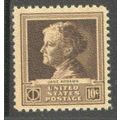 878 10c Jane Addams Fine MNH GA0297