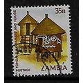 ZAMBIA 1981 NATIVE CRAFTS 35N TONGA 11A GRANARY...