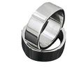 Men's 316L Stainless Steel Five Side 8 mm Band ...