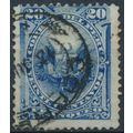 Coat of Arms: 20c - Peru 1886 - FH - MiNr 72