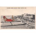 Vintage GB Postcard - Come and have one with me...