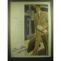 1945 Celanese Fabrics Ad - A change in the picture